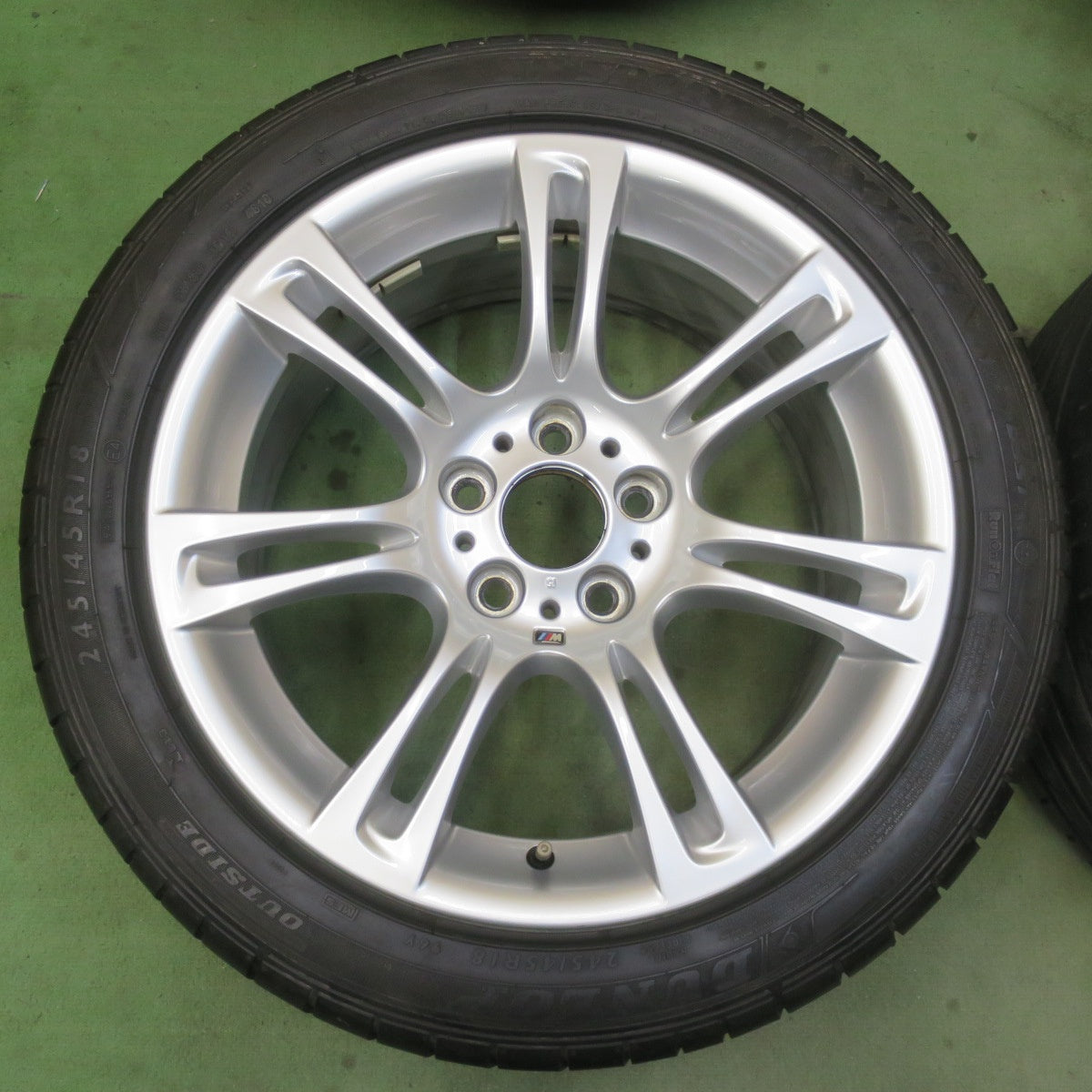 キレイ★BMW 5シリーズ F10 F11 Mスポーツ 純正 245/45R18 ダンロップ SPスポーツマックス GT DSST RSC ランフラット 18インチ PCD120/5H★6051208イノ