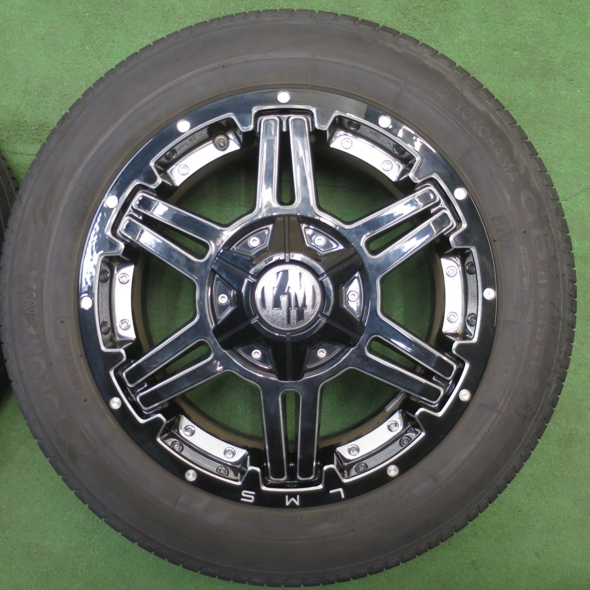 バリ溝！8.5分★LEHRMEISTER SAND 205/60R16 ヨコハマ dB デシベル E70 E70L レアマイスター サンド 16インチ PCD114.3 127/5H マルチ★6041401NJノ