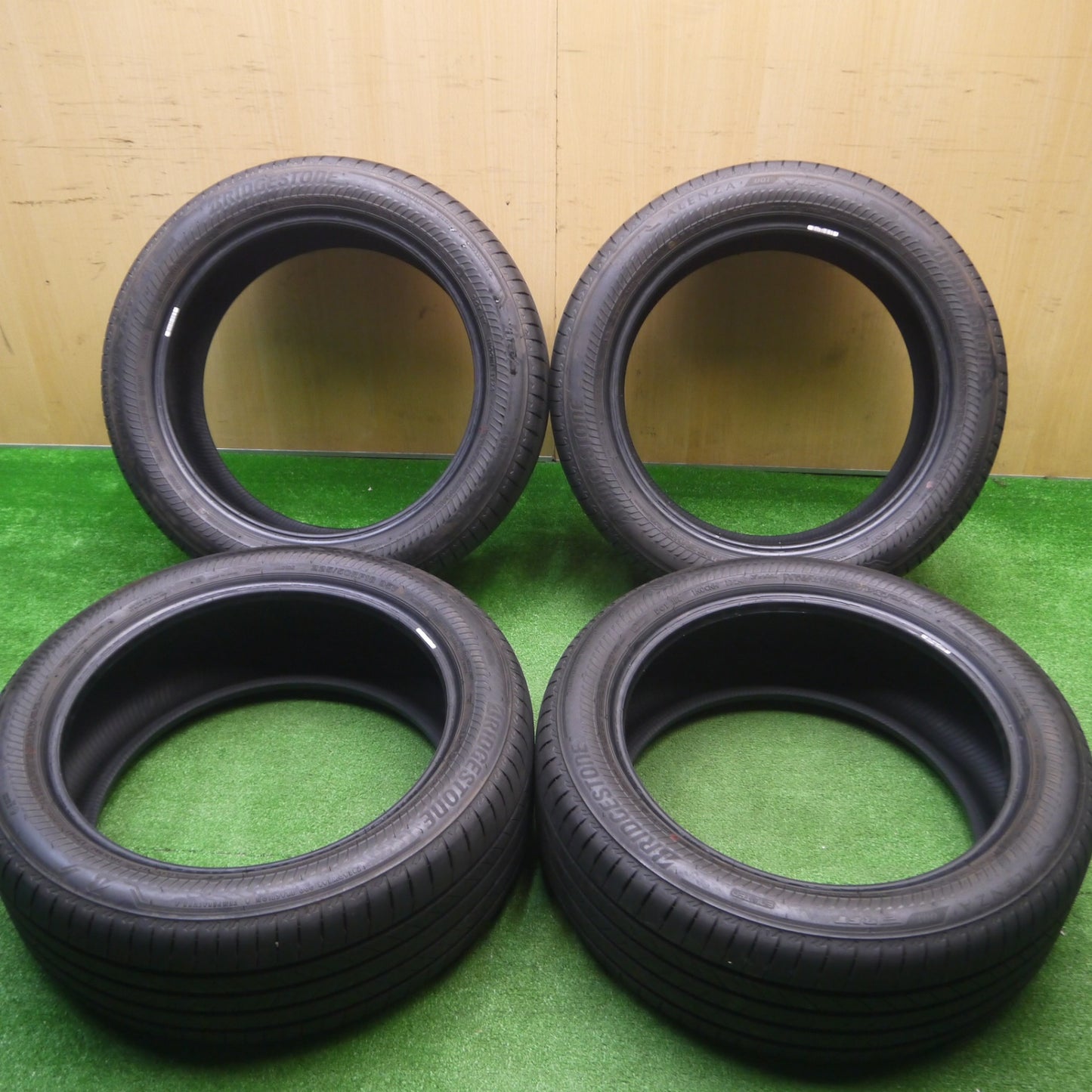 [送料無料] 新車外し！24年★225/50R18 ブリヂストン アレンザ 001 RFT タイヤ 18インチ レクサス UX C-HR オデッセイ ヴェゼル 等★4100406Hノタ