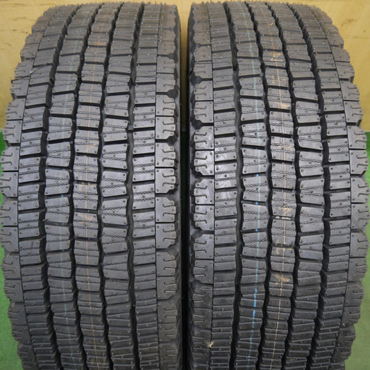 未使用！25年！2本★トラック タイヤ 245/70R19.5 136/134J スタッドレス ダンロップ デクテス SP081 DECTES 19.5インチ★6070110KKスタ