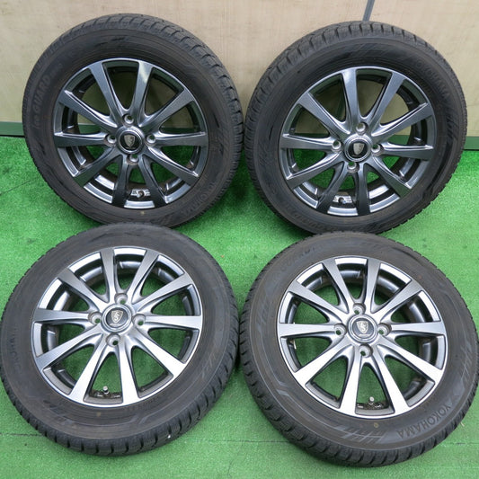 [送料無料] バリ溝！キレイ！9分★スタッドレス 155/65R14 ヨコハマ アイスガード iG60 MANARAY SPORT マナレイスポーツ 14インチ PCD100/4H★4123104HAス