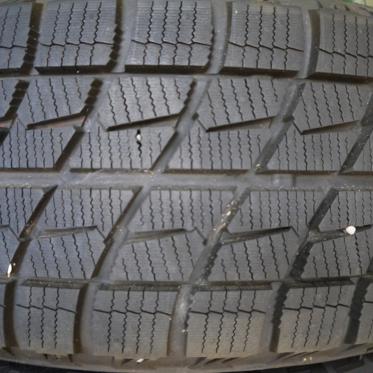 バリ溝！22年！9.5分以上◎プリウス 等 195/65R15 スタッドレス アイスエスポルテ WAREN ヴァーレン 15インチ PCD100/5H◎6090202Hス