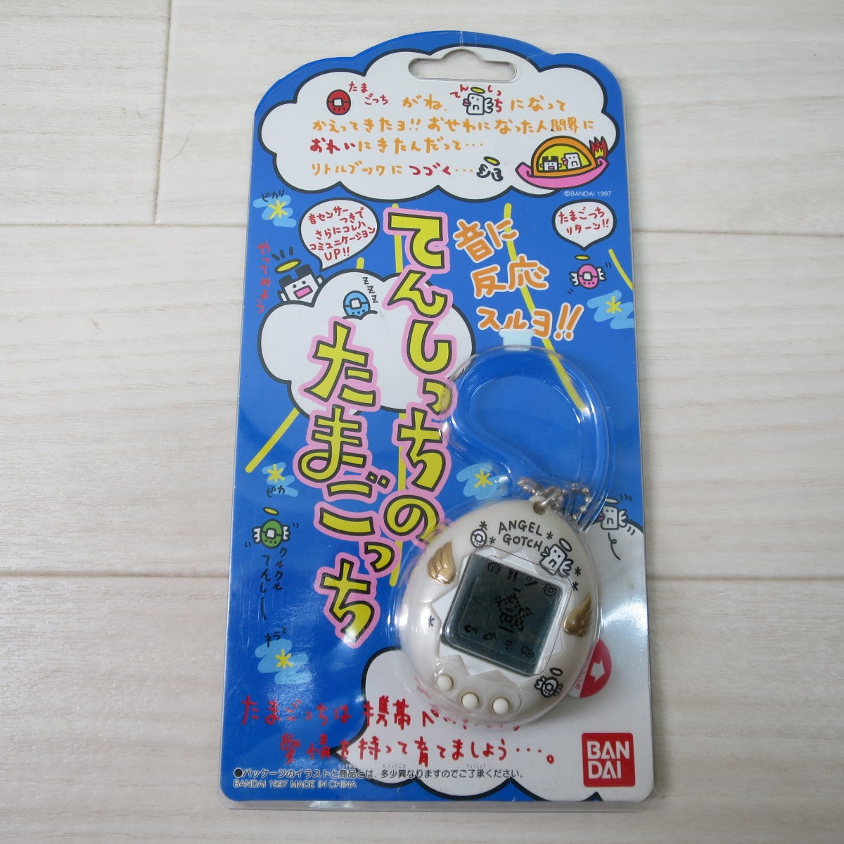 [送料無料] 未使用☆バンダイ てんしっち の たまごっち BANDAI 103204-0057254-1980 ANGEL GOTCH 現状品☆
