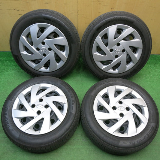 4本価格！24年★トヨタ アクア 純正 スチール 175/65R15 ヨコハマ BluEarth-ES ES32 15インチ PCD100/4H★6022807HAノ