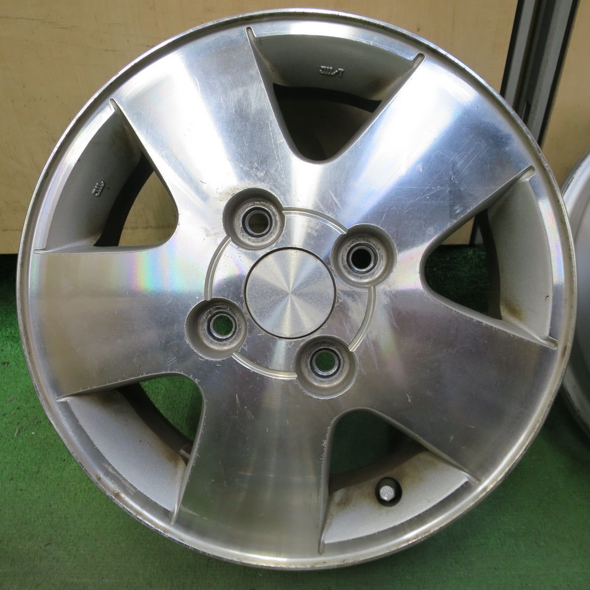 4本価格◎スズキ DA62W エブリイ ワゴン 純正 ホイール 13インチ 13×4.50B PCD100/4H◎6080802NGホ