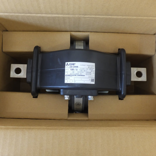 [送料無料] 未使用★三菱電機 MITSUBISHI 計器用変成器 変流器 電力管理用計器 CD-25NB　RATIO 100/5A★