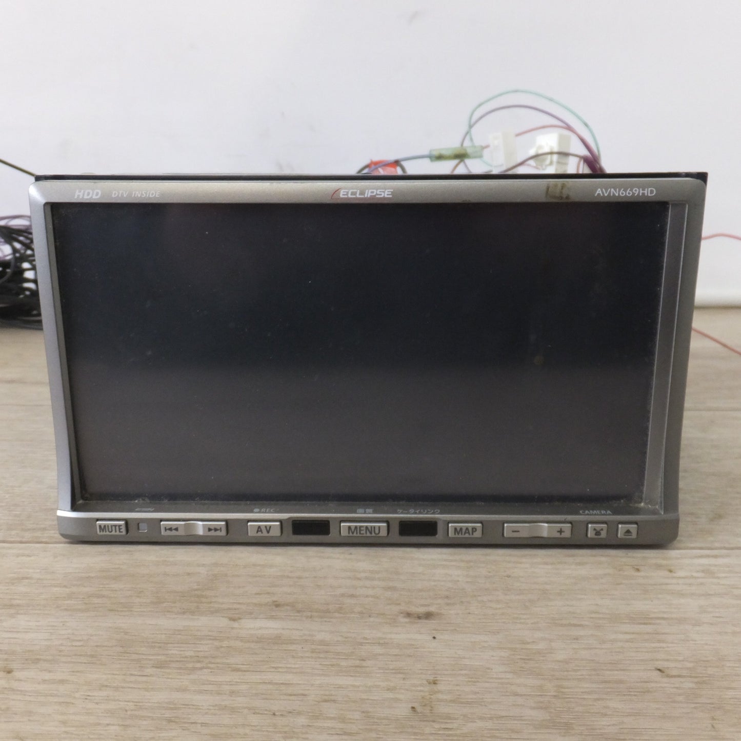 [送料無料] 現状品★富士通テン イクリプス ECLIPSE HDDナビゲーション AVN669HD[16]★