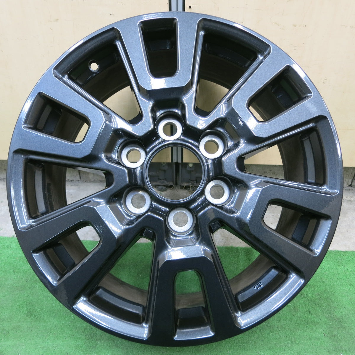 キレイ！1本★トヨタ ランクル 250 VX 純正 ホイール 18インチ 18×7.5J PCD139.7/6H★5051704ナホ