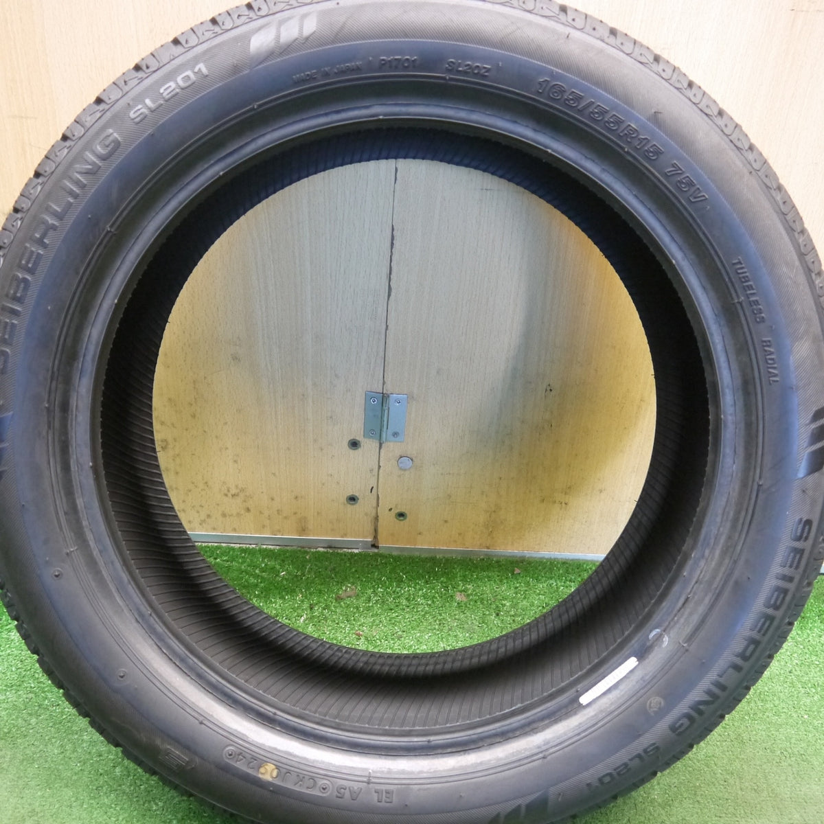 未使用！24年！1本◎165/55R15 セイバーリング SL201 タイヤ 15インチ N-BOX デイズ サクラ ワゴンR タント ムーヴ デリカミニ 等◎6090107Hノタ