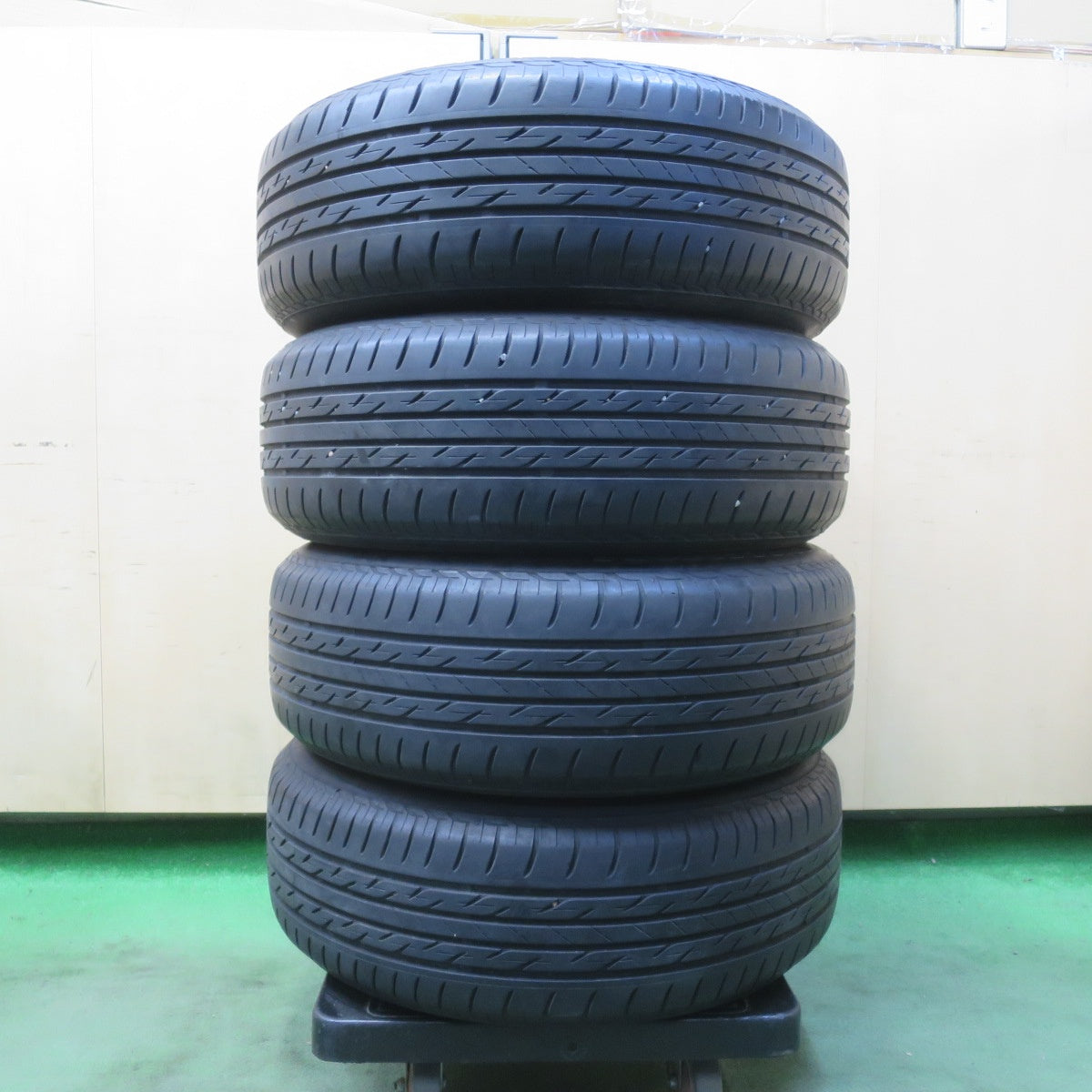 4本価格★トヨタ 50系 プリウス 純正 195/65R15 ブリヂストン ネクストリー エコピア 15インチ PCD100/5H★6043010イノ