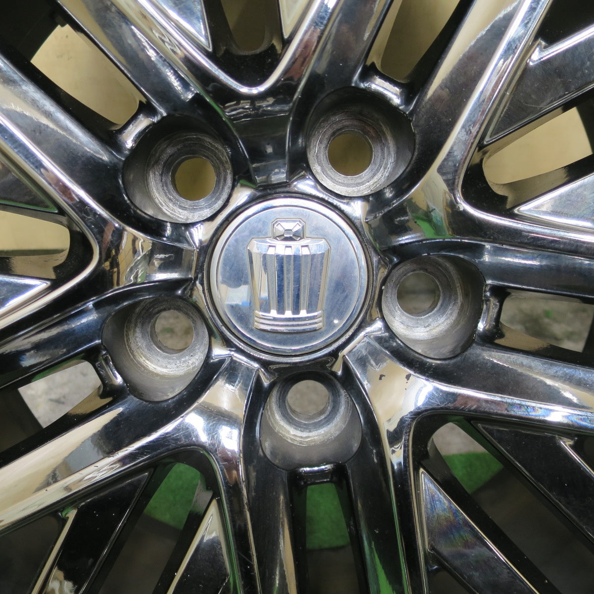 4本価格★トヨタ 210系 クラウン アスリート 純正 ホイール 18インチ 18×8J PCD114.3/5H★6062301NGホ