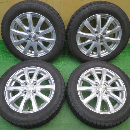 バリ溝！21年！キレイ！9.5分以上★スタッドレス 155/65R14 グッドイヤー アイスナビ7 ravrion RS01 ラブリオン 14インチ PCD100/4H★5120408NJス