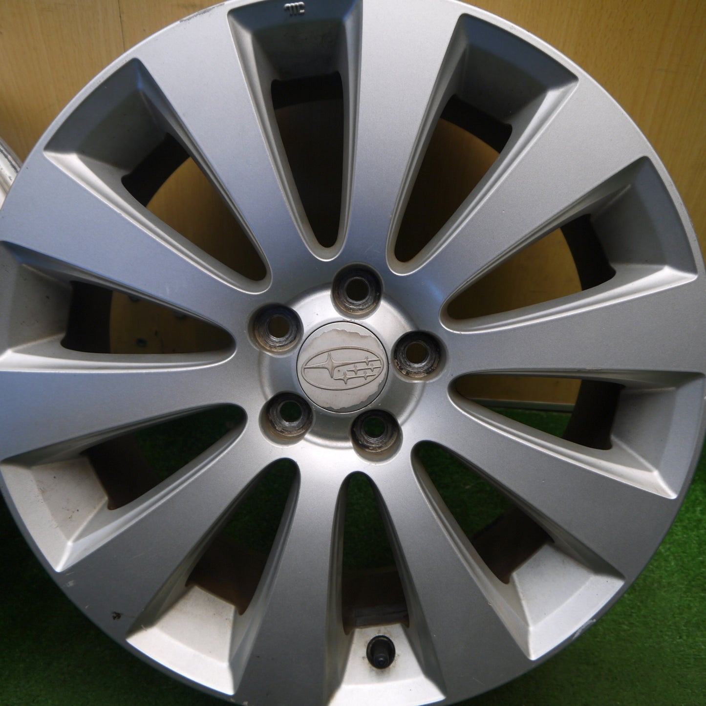 4本価格★スバル BR BM レガシィ 純正 ホイール 17インチ 17×7.5J PCD100/5H★6030401Hホ