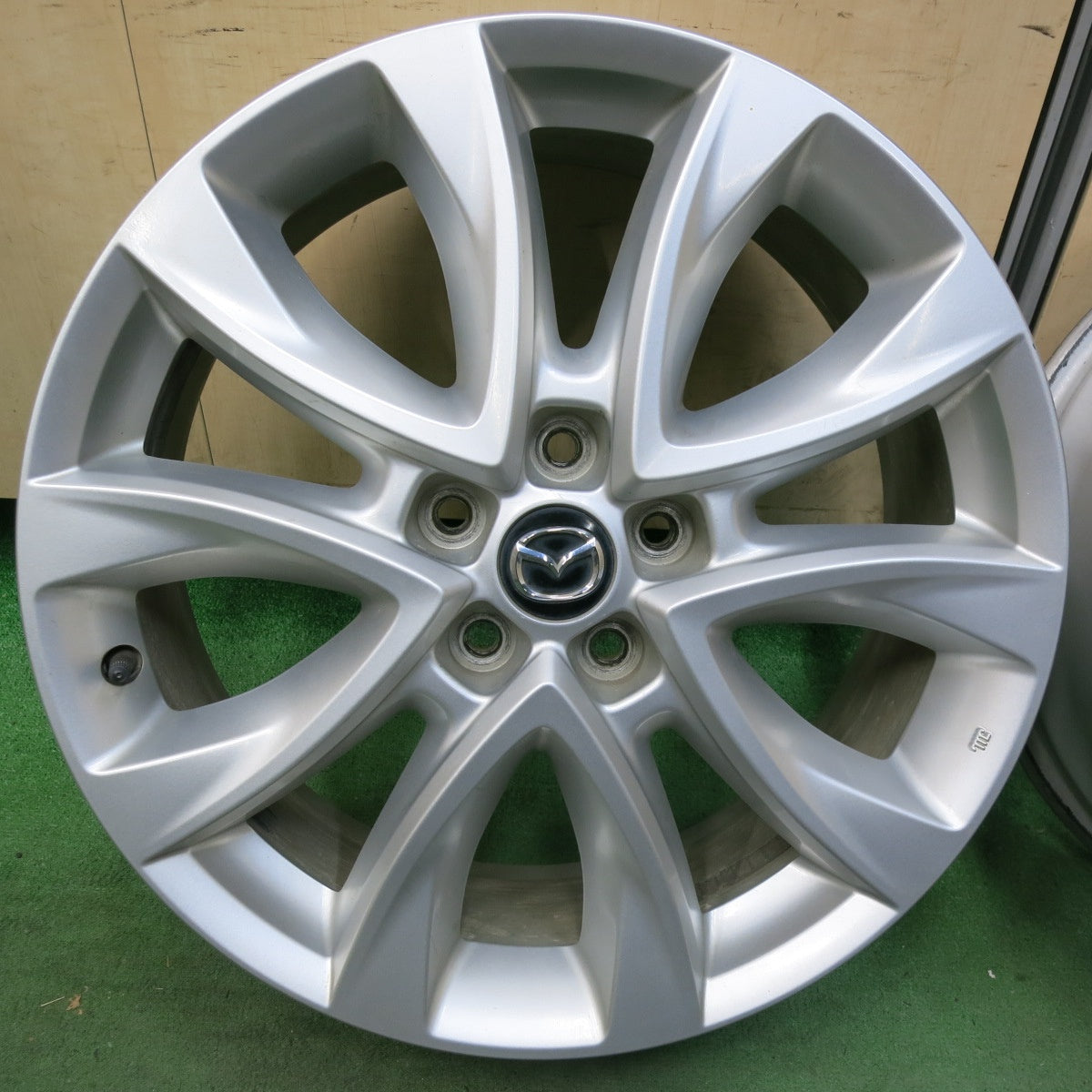 [送料無料] 4本価格★マツダ CX-5 純正 ホイール 19インチ 19×7J CX5 PCD114.3/5H★5021419SYホ