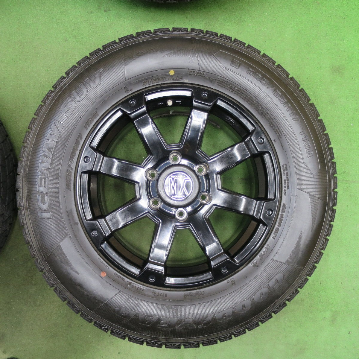 バリ溝！キレイ！9分★LOXARNY ROCK KELLY MX 632 265/65R17 スタッドレス グッドイヤー アイスナビ SUV ロクサーニ ロックケリー 17インチ PCD139.7/6H★6042303TTス