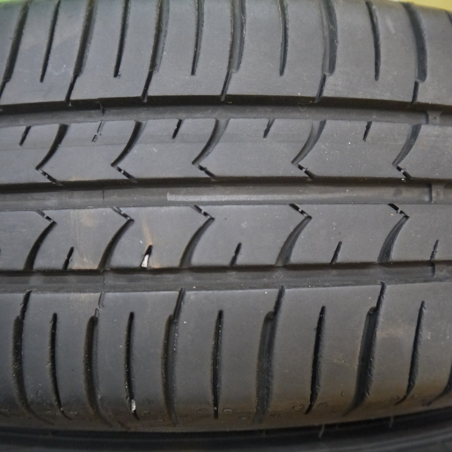 [送料無料] バリ溝！22年！キレイ！8.5分★155/65R14 グッドイヤー EfficientGrip ECO hybrid BALMINUM バルミナ 14インチ PCD100/4H★5031811Hノ