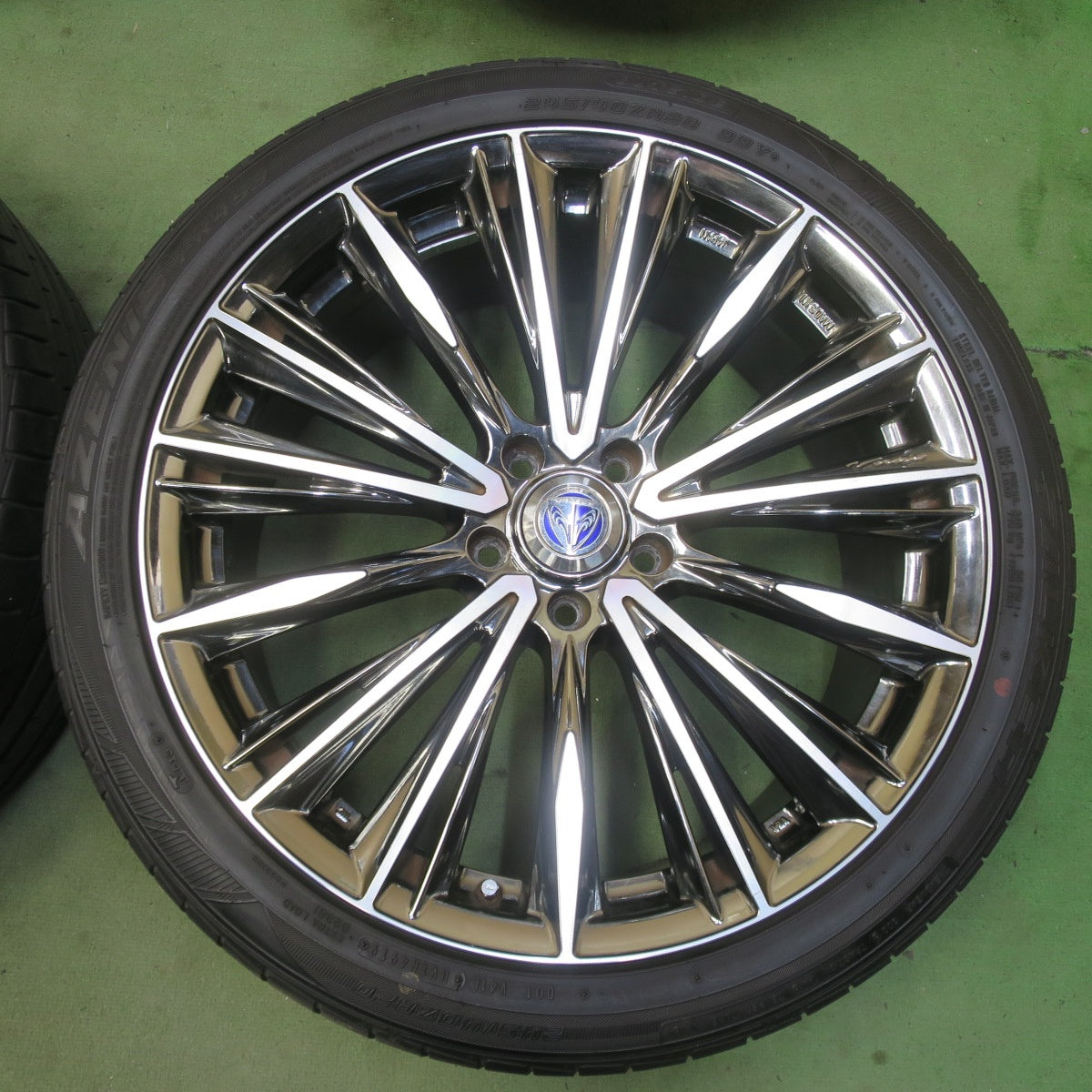 4本価格★RAYS stratagia VOUGE 245/40R20 ファルケン アゼニス FK453 20インチ レイズ ストラテジーア ヴォウジェ PCD114.3/5H★6052901イノ