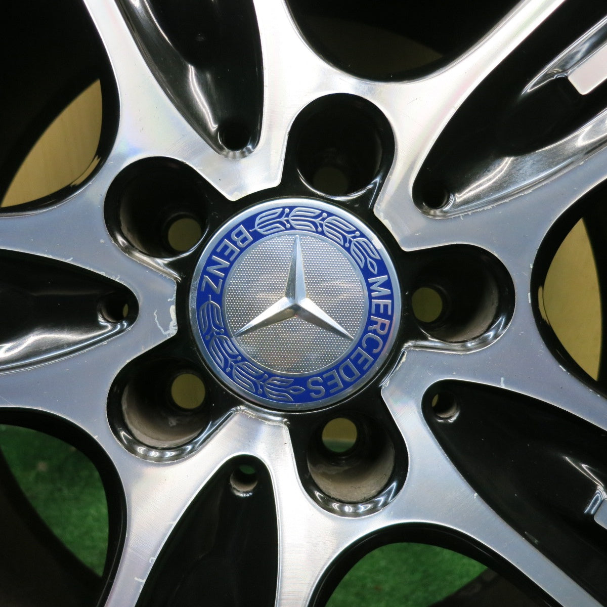 バリ溝！8.5分★ベンツ Cクラス W204 純正 225/45R17 コンチネンタル コンチスポーツ コンタクト5 MO 17インチ PCD112/5H★6043004HAノ