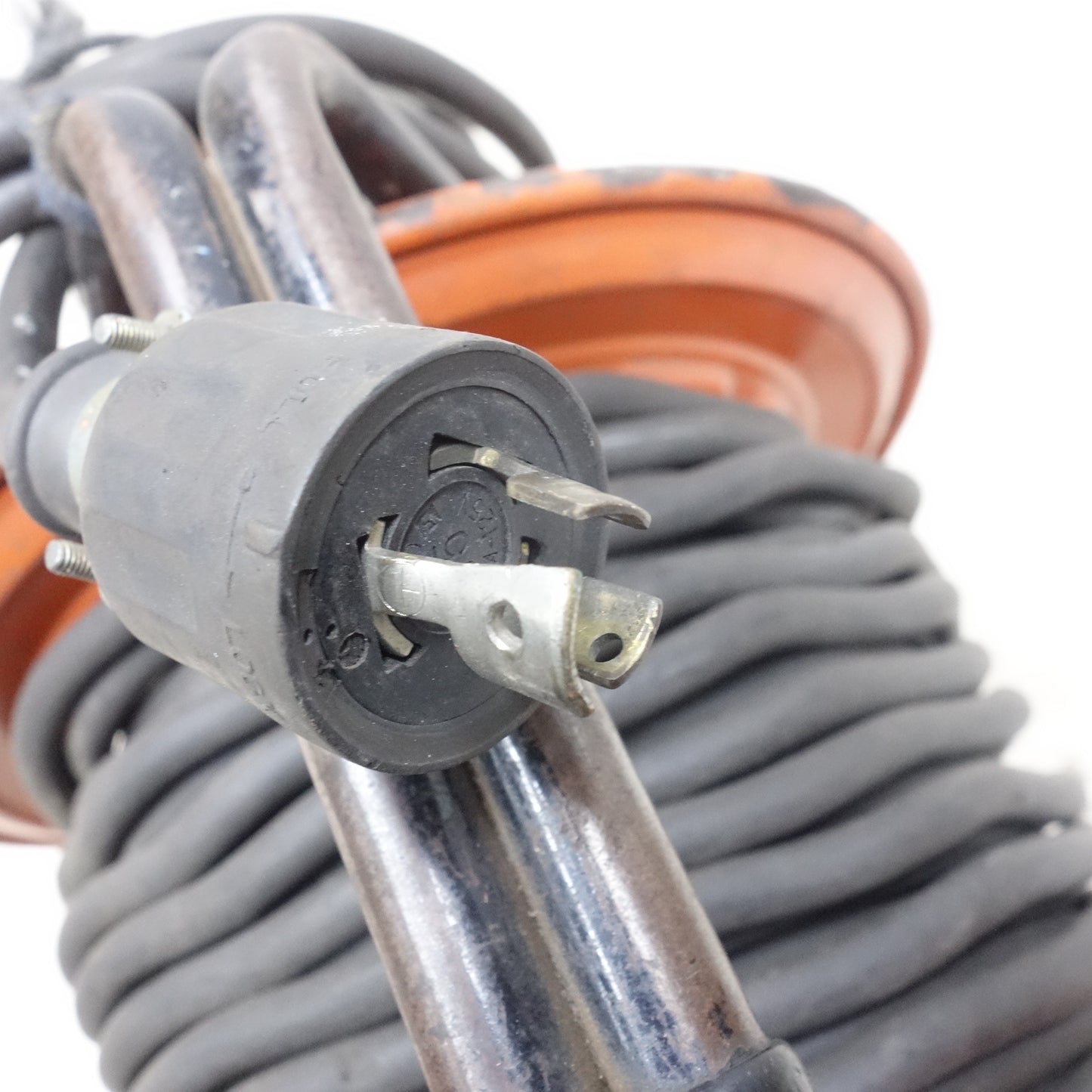 [送料無料] ◆日動 びっくリール 30m RND-EB30S コードリール 電工 ドラム 屋内用 オレンジ 100V◆