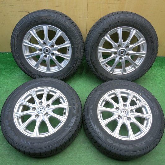 バリ溝！8.5分★スタッドレス 195/65R15 トーヨー ウインター トランパス TX JOKER ジョーカー 15インチ PCD114.3/5H★6011708HAス
