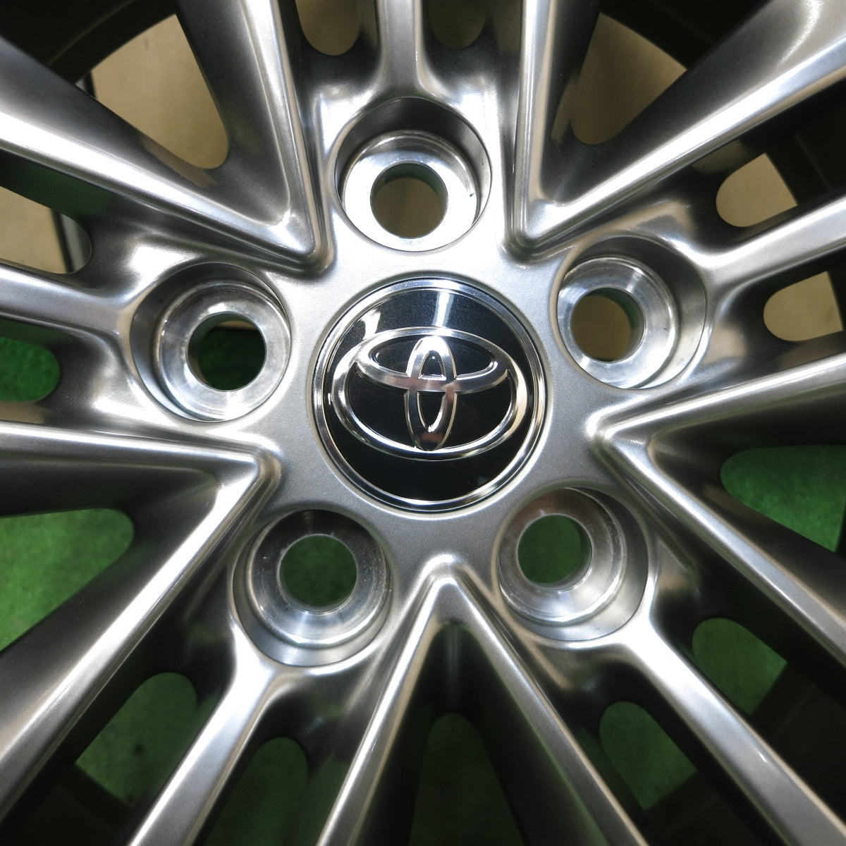 新車外し！1本★トヨタ 40系 アルファード ヴェルファイア Zグレード 純正 ホイール 18インチ 18×7J PCD120/5H★5101505ナホ