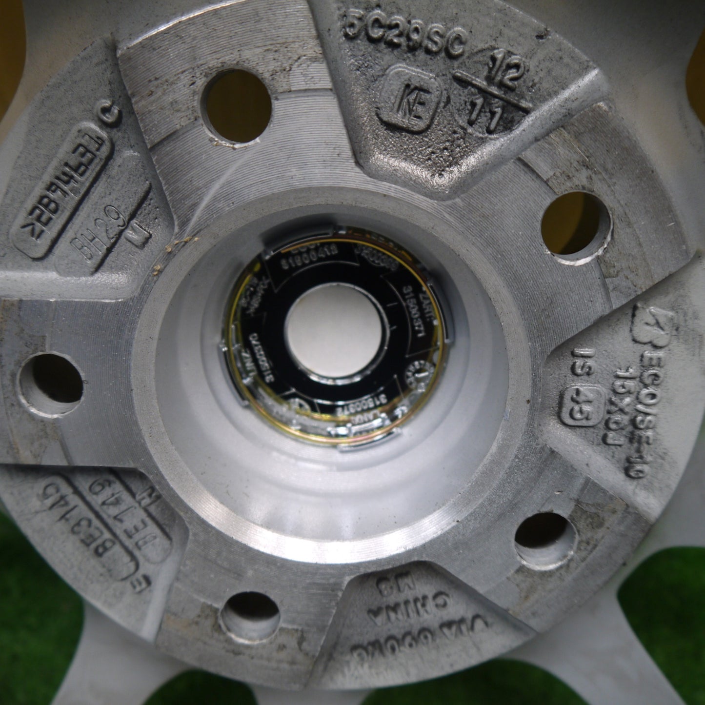 キレイ★ECO FORME SE-10 ブリヂストン 15インチ ホイール 15×6J エコフォルム PCD114.3/5H★5070804Hホ