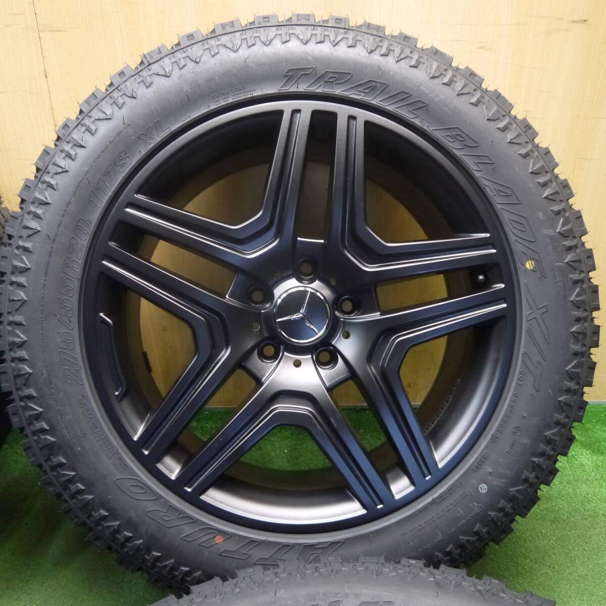 未使用！24年！付属品付き◎ベンツ ゲレンデ  AMG タイプ 275/55R20 ATTURO TRAIL BLADE X/T 20インチ PCD130/5H◎6060303KKノ