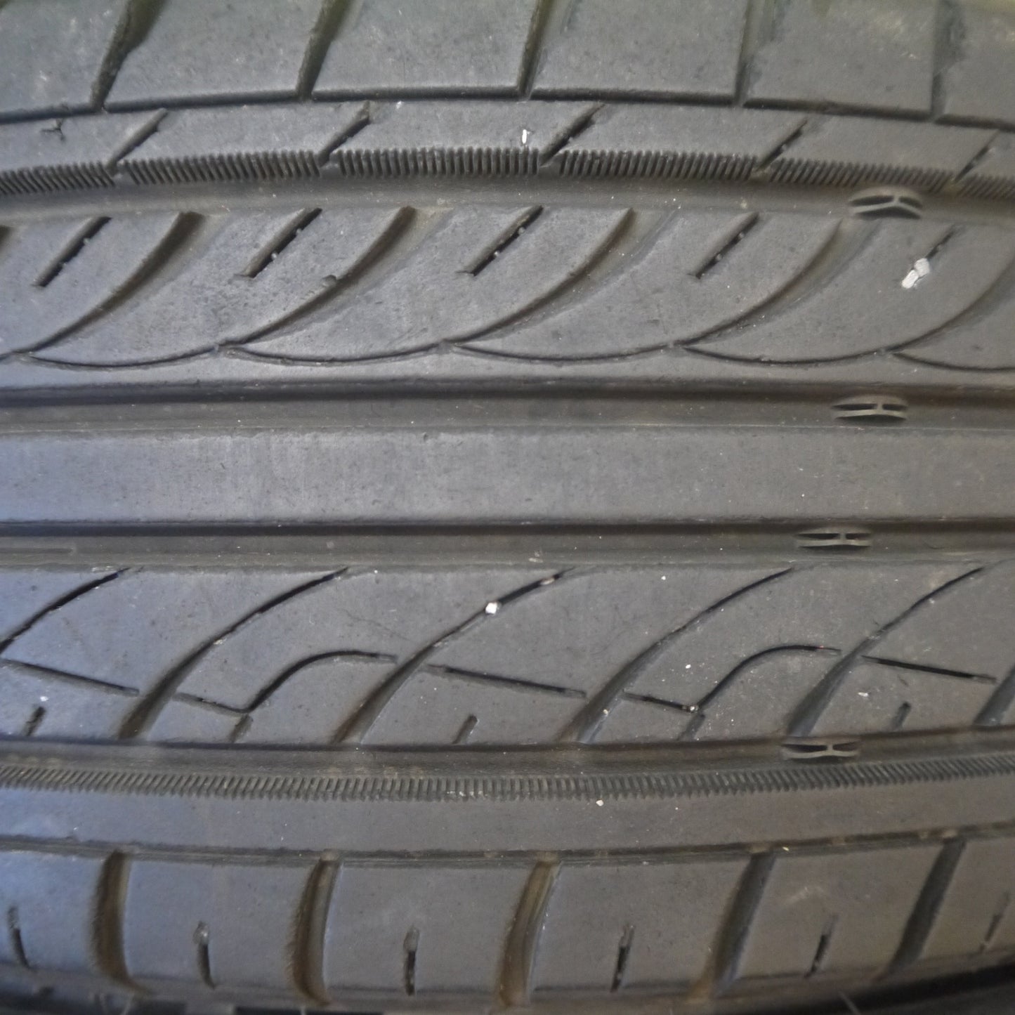 バリ溝！キレイ！9分★DAYTONA 165/55R15 VITOUR FORMULA X ホワイトレター  デイトナ IRON HEAD 15インチ PCD100/4H★6052904Hノ