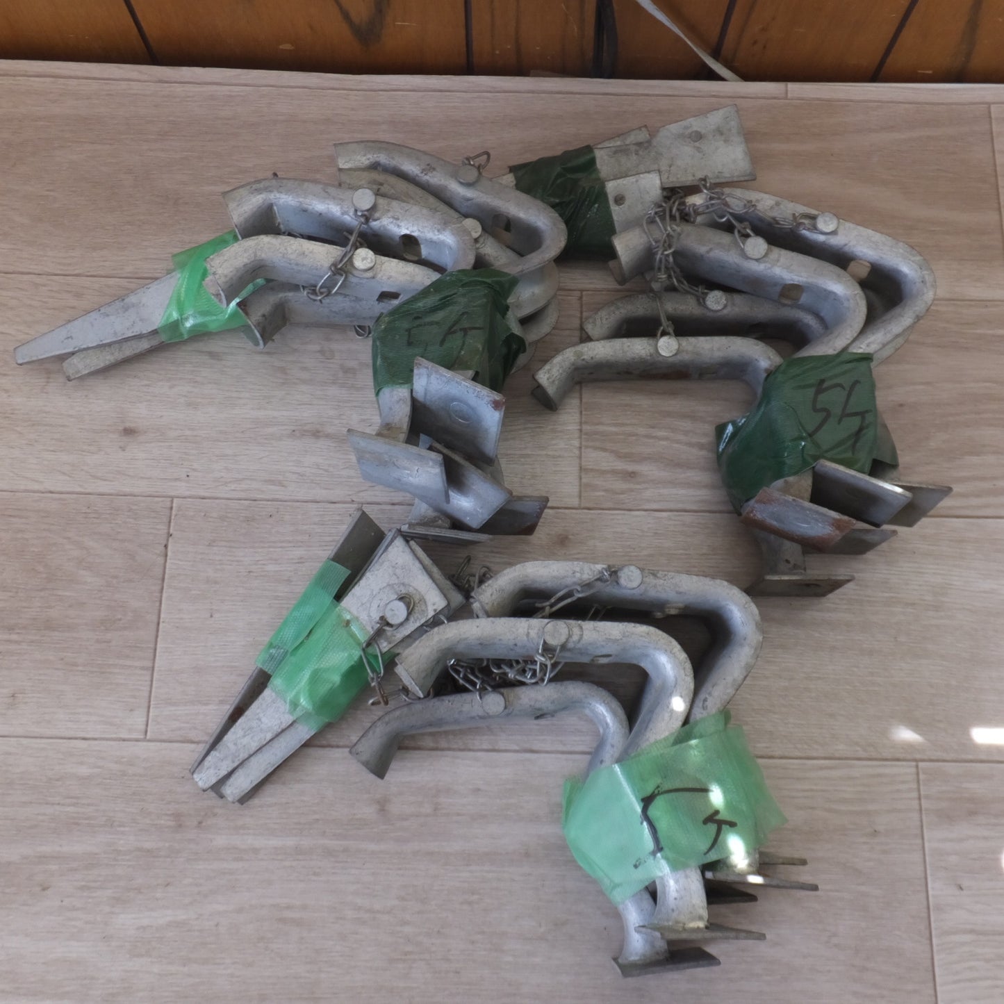 [送料無料] ★型枠金物 兼用金物 約 15個 セット　メーカー 形式 不明★