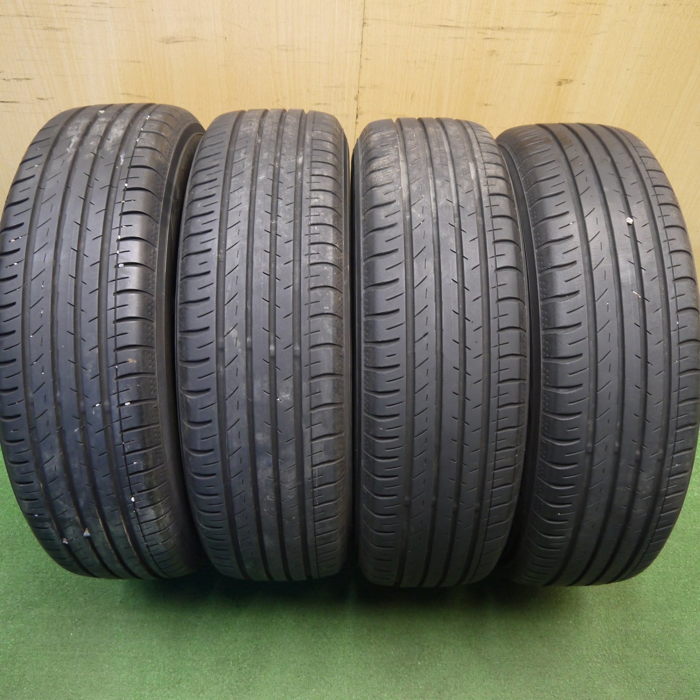 バリ溝！8.5分★175/65R15 ヨコハマ BluEarth-GT AE51 TOPY スチール ホイール ブルーアース 15インチ PCD100/4H★6033002Hノ