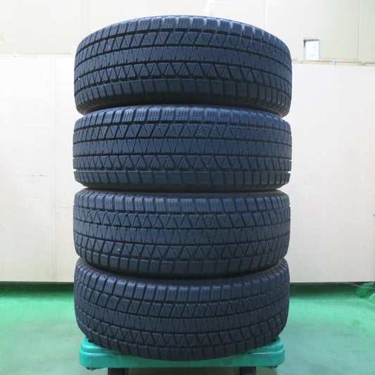 バリ溝！8.5分★スタッドレス 225/65R17 ブリヂストン ブリザック DM-V3 17インチ ハリアー RAV4 CX-5 CX-8 エクストレイル 等★5072105イスタ
