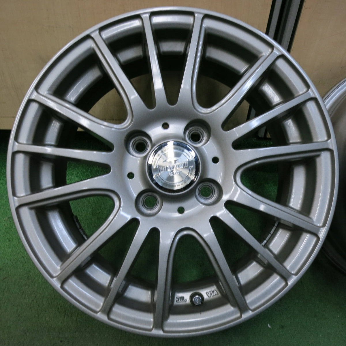 [送料無料] キレイ★ravrion selzer weds ラブリオン ウェッズ 14インチ ホイール 14×5.5J PCD100/4H★5021412SYホ