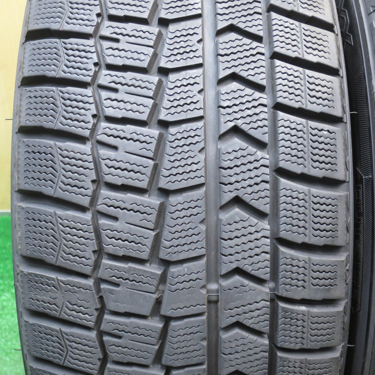 バリ溝！22年！キレイ！9分★トヨタ 210系 クラウン マジェスタ 純正 225/50R17 スタッドレス ダンロップ ウインターマックス WM02 17インチ PCD114.3/5H★6021010NJス