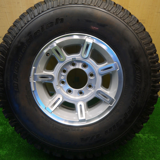 新車外し！1本★ハマー H2 純正 315/70R17 121/118R BFグッドリッチ All-Terrain T/A KO 17インチ PCD165.1/8H★5100801Hノ