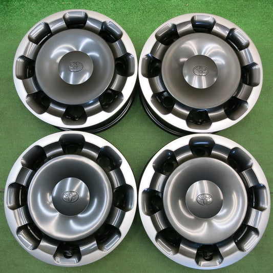 キレイ★トヨタ 10系 シエンタ Zグレード 純正 スチール ホイール 15インチ 15×5.5J PCD100/5H★6041202HAホ