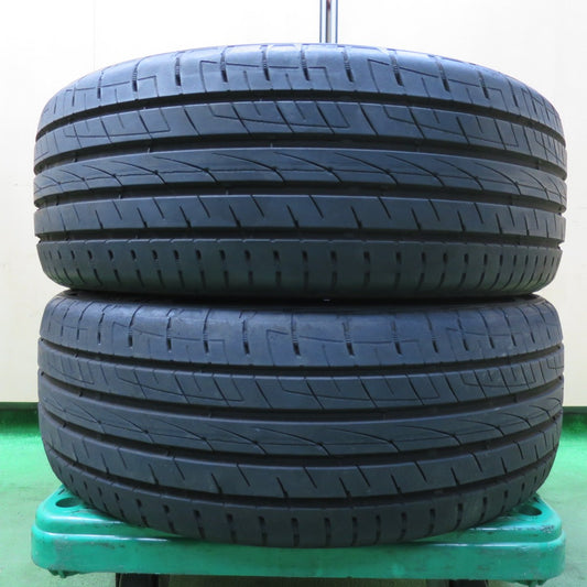 [送料無料] バリ溝！23年！8.5分！2本★235/55R19 コンチネンタル ウルトラコンタクト UC6 SUV タイヤ 19インチ レクサス RX RAV4 エクストレイル等★5021403イノタ