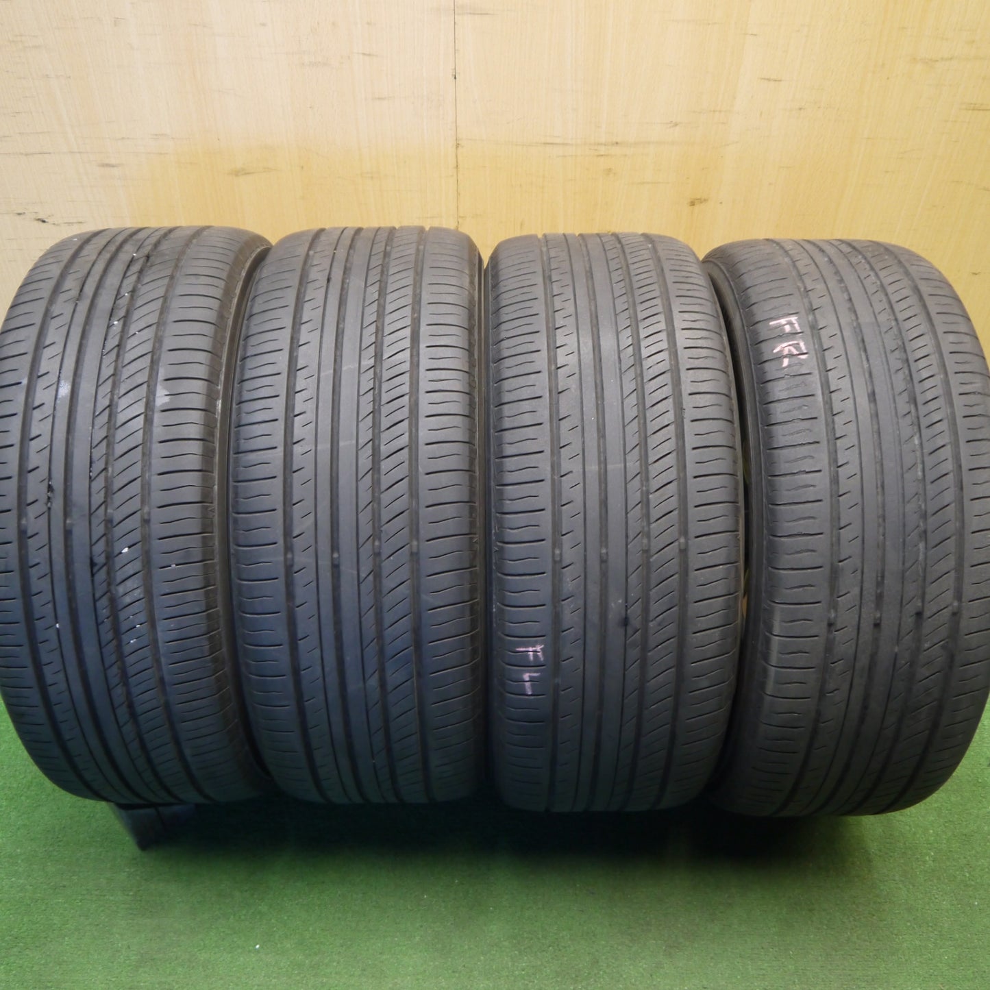 キレイ★ワーゲン ゴルフ7 純正 225/45R17 ヨコハマ アドバン dB V552 17インチ PCD112/5H★6030404Hノ