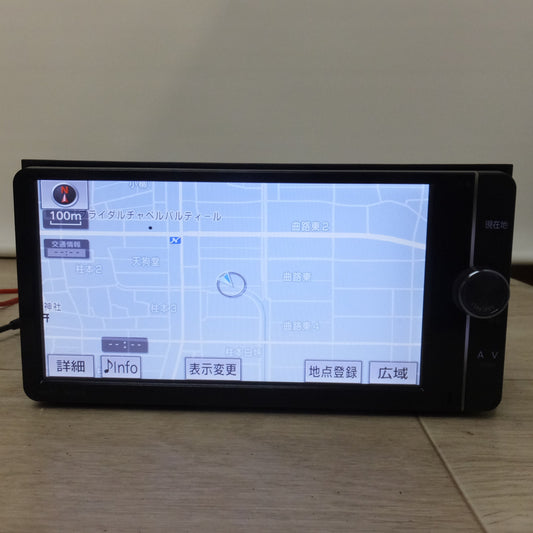 [送料無料] キレイ★富士通テン製 トヨタ TOYOTA 純正 SDナビゲーション 08545-00V51 NSZT-W62G 本体のみ★