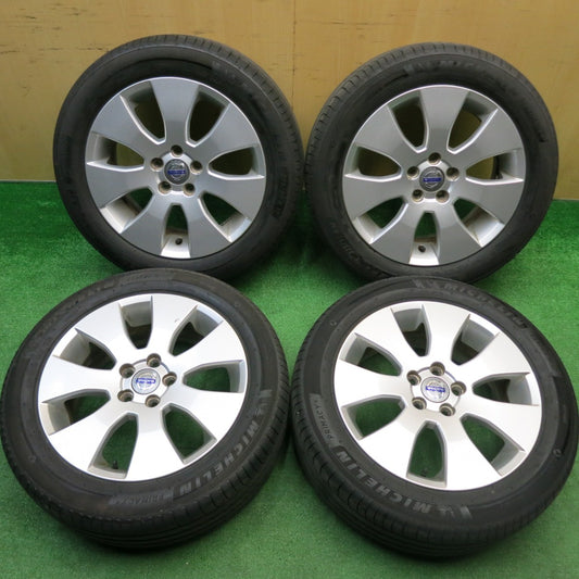 バリ溝！24年！9分★ボルボ V70 純正 225/50R17 ミシュラン プライマシー4 VOL 17インチ PCD108/5H★5111310HAノ