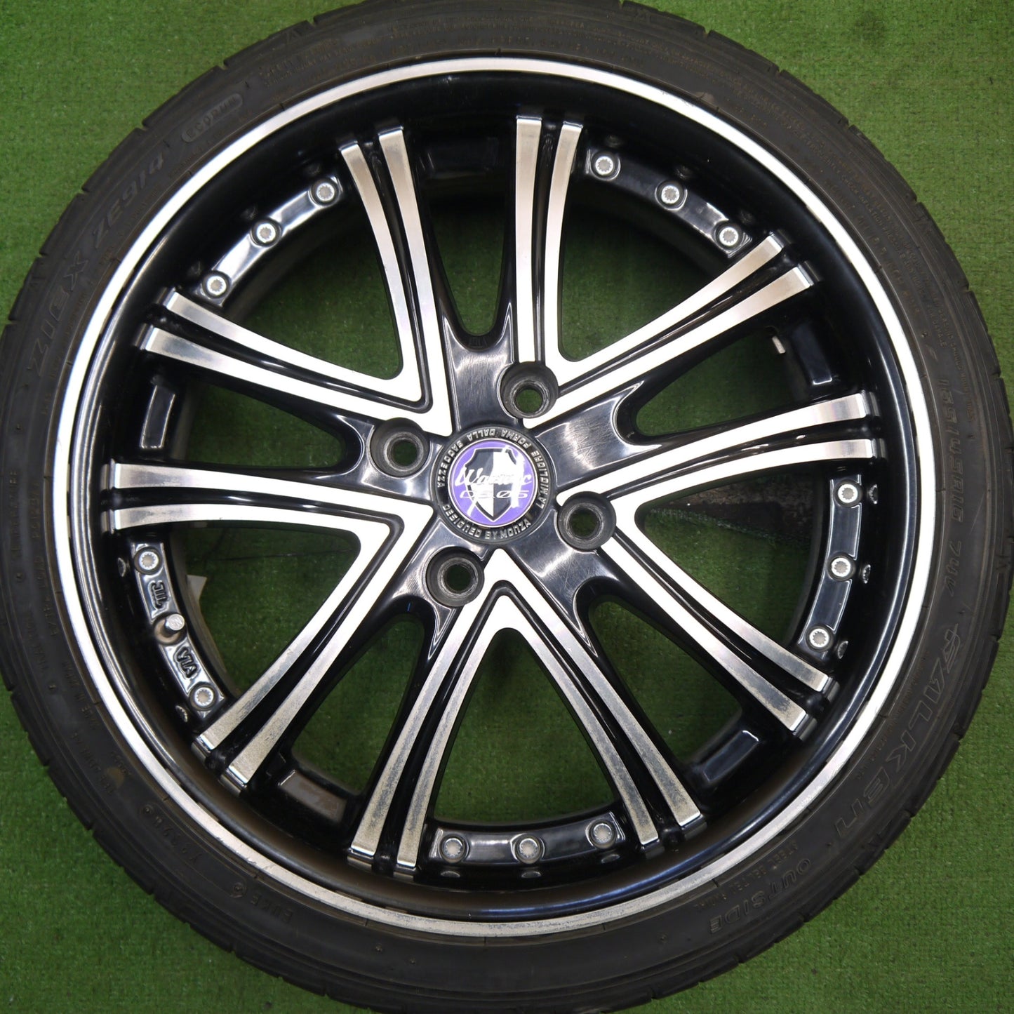 4本価格★165/45R16 ファルケン ZIEX ZE914 Warwic DS-05 DS05 ワーウィック 16インチ PCD100/4H★5060404Hノ