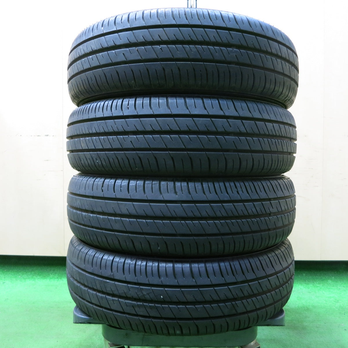 送料無料* バリ溝！22年！9分☆165/65R14 グッドイヤー EfficientGrip