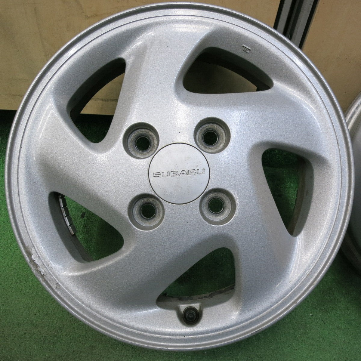 4本価格★スバル プレオ 純正 ホイール 13インチ 13×4.00B PCD100/4H★5042318SYホ