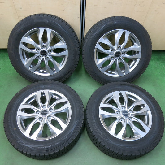 バリ溝！キレイ！9.5分以上★スタッドレス 215/60R16 ダンロップ ウインターマックス WM01 BALMINUM バルミナ 16インチ PCD114.3/5H★5043011SYス