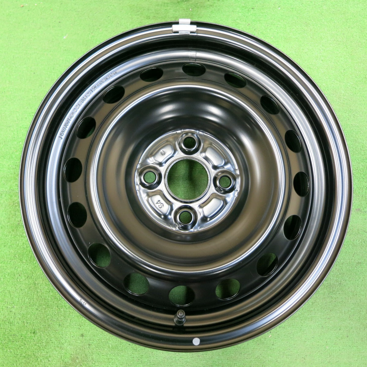 送料無料* 新車外し☆トヨタ ヤリス 純正 スチール ホイール 15