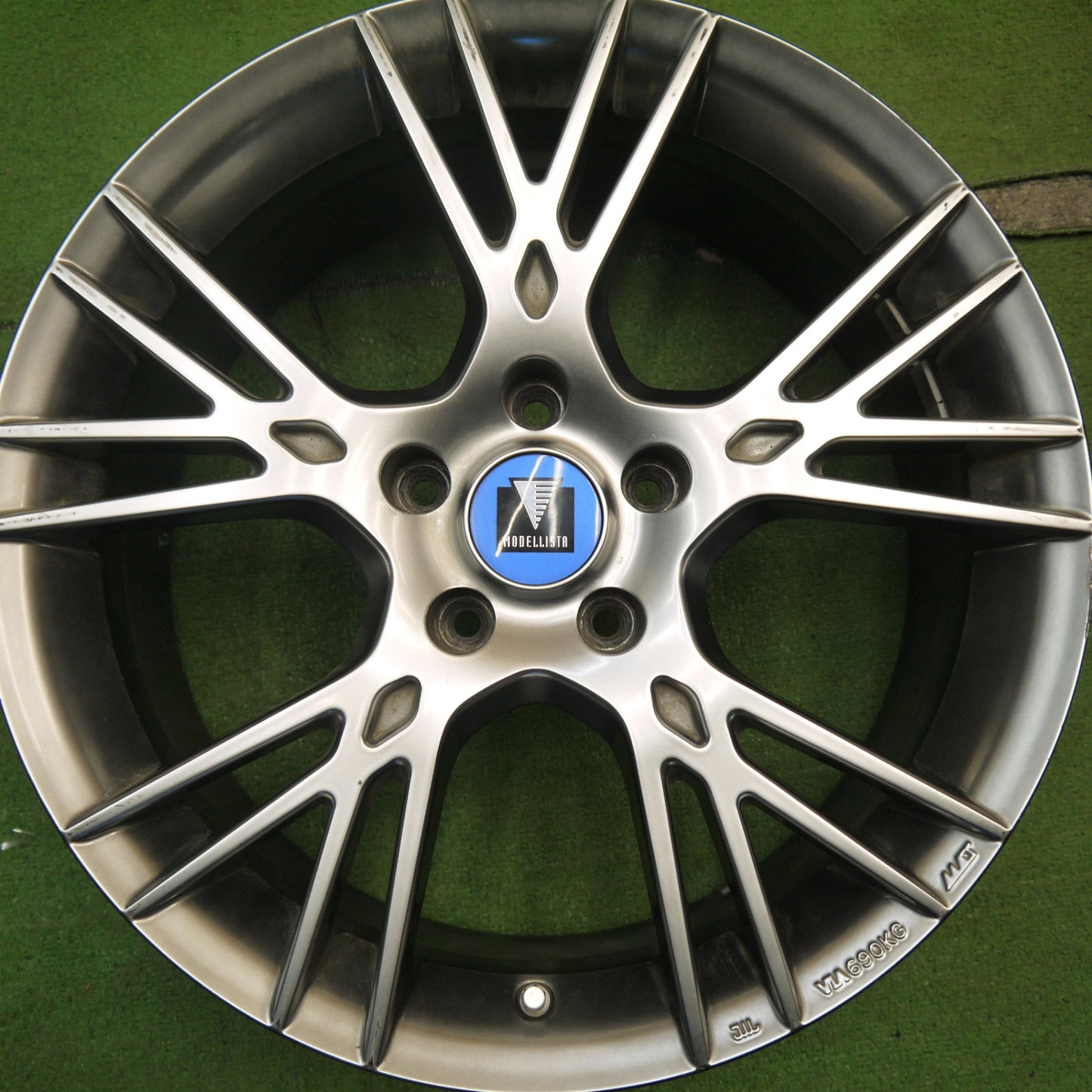 4本価格★MODELLISTA Wing Dancer2 18インチ ホイール 18×7.5J モデリスタ ウイングダンサー2 PCD114.3/5H★5051907Hホ