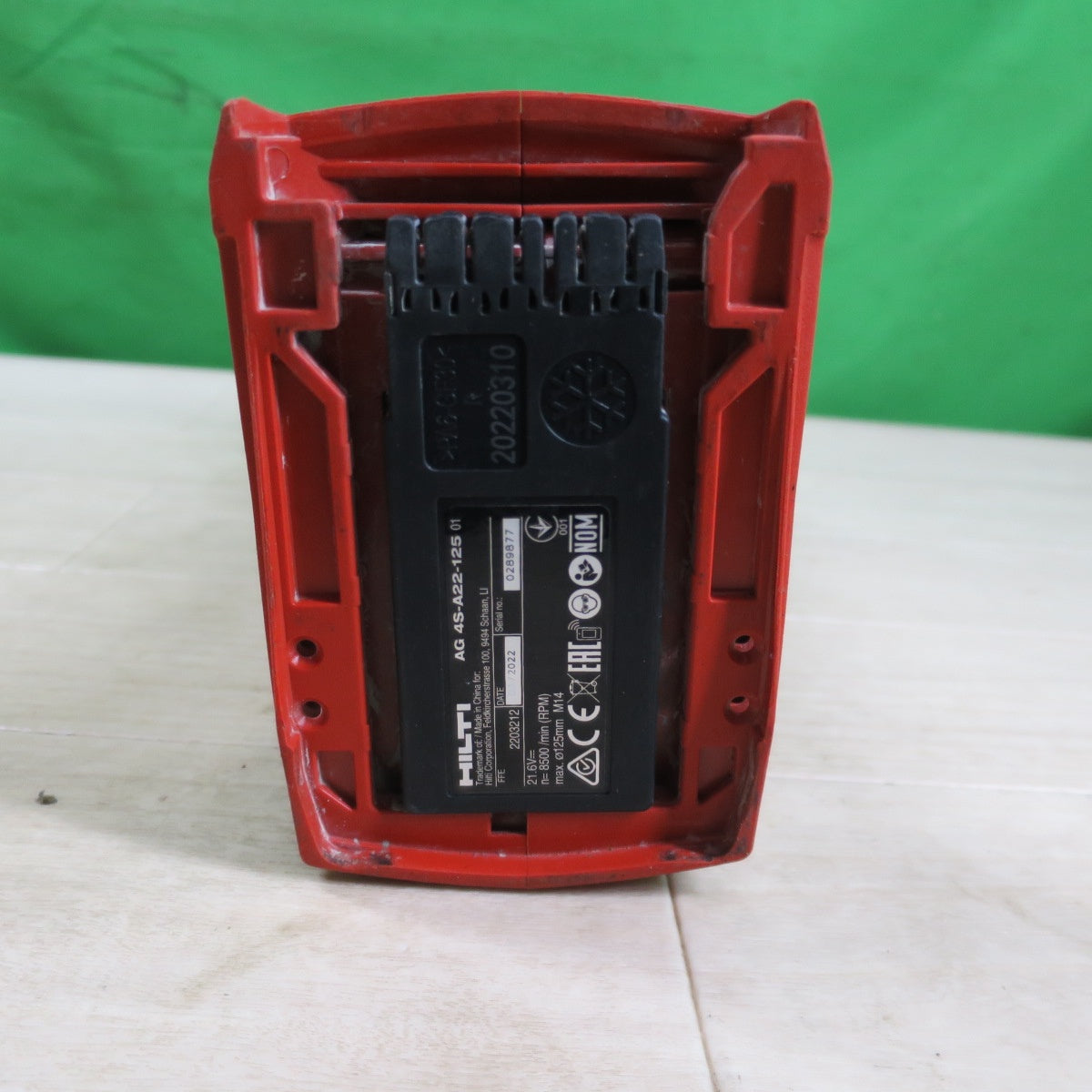 [送料無料] ☆HILTI ヒルティ 充電式 アングル グラインダ AG4S-A22 電動 工具 グラインダー 研磨 切断 本体 のみ☆