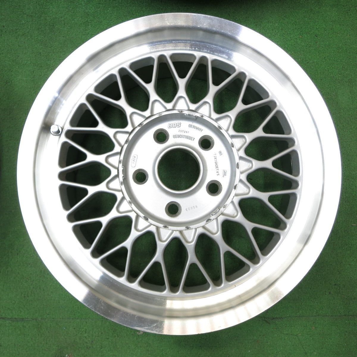 *送料無料* バリ溝！キレイ！9分★BBS RG023 205/55R16 ブリヂストン ポテンザ RE71 OPTIMA BB 16インチ PCD114.3/5H★4082001ナノ
