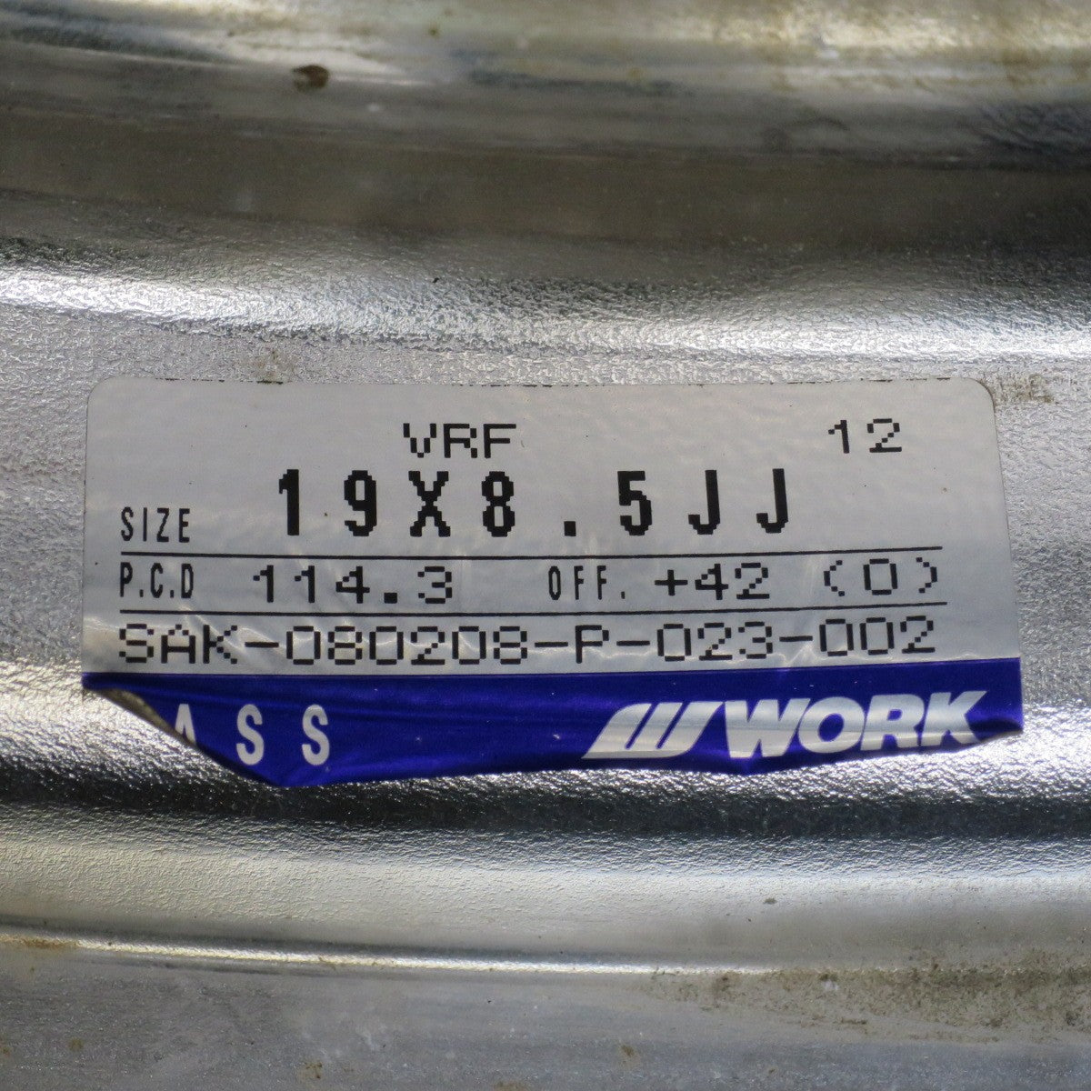 4本価格★WORK VARIANZA VRF 235/35R19 265/30R19 グッドイヤー イーグル LS2000 ワーク ヴァリアンツァ 19インチ PCD114.3/5H★6052702NJノ