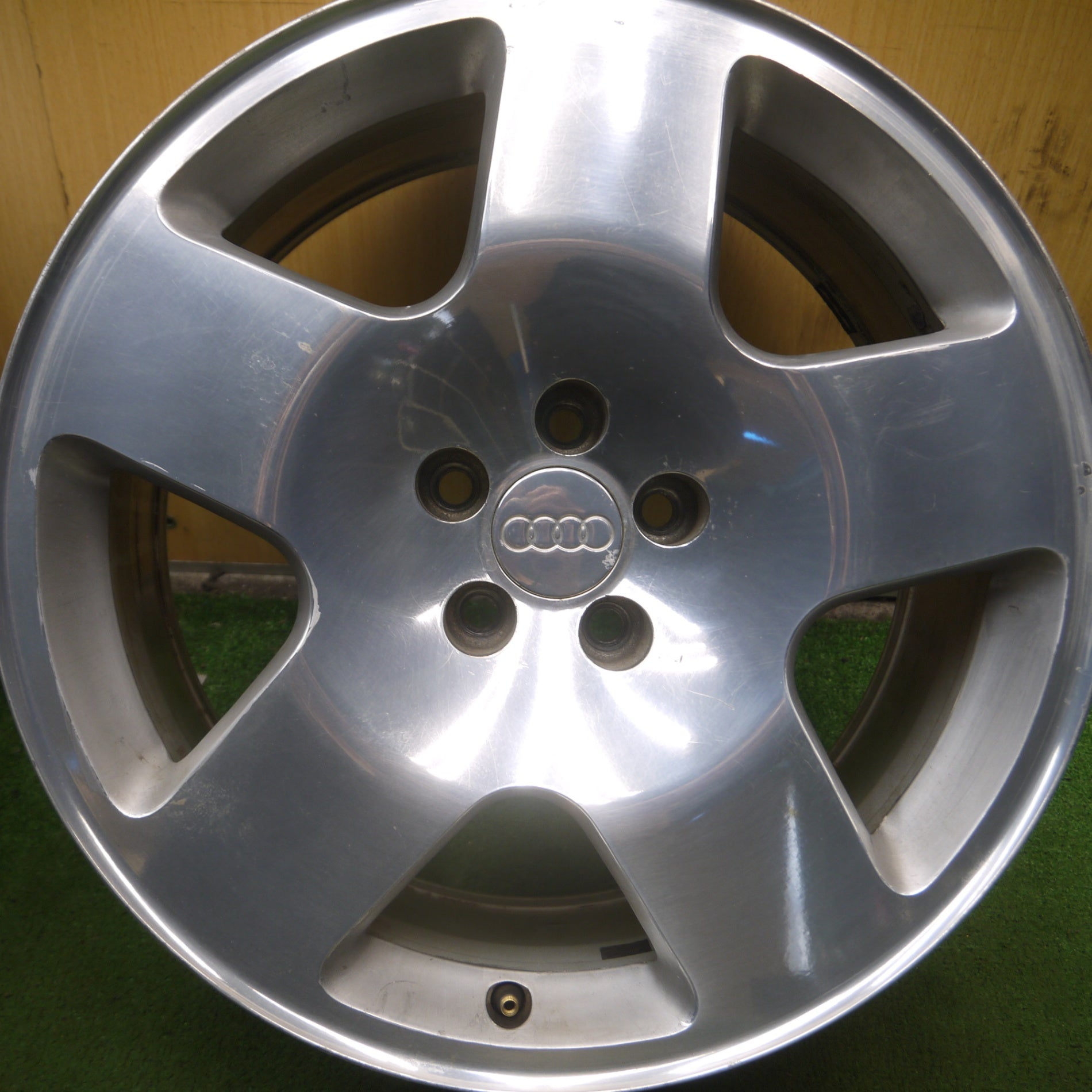 送料無料* 4本価格☆アウディ 8N TT 純正 ホイール 17インチ 17×7.5J
