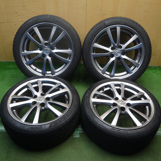 4本価格！22年◎レクサス IS 純正 225/40R18 255/40R18 ナンカン Sportnex NS-25 18インチ PCD114.3/5H◎6100501Hノ